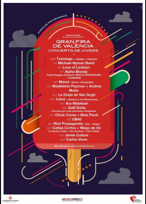 Cartel de Concierto de Manel en Valencia