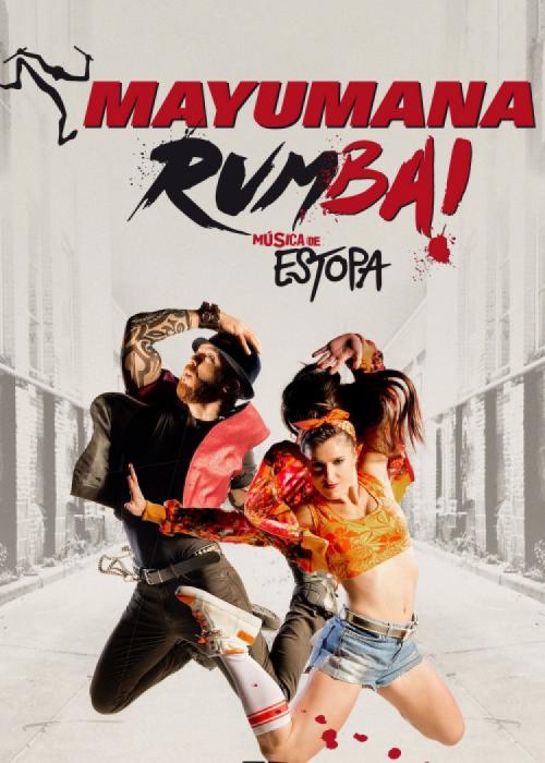 Cartel de Concierto de Mayumana en La Granja de San Ildefonso