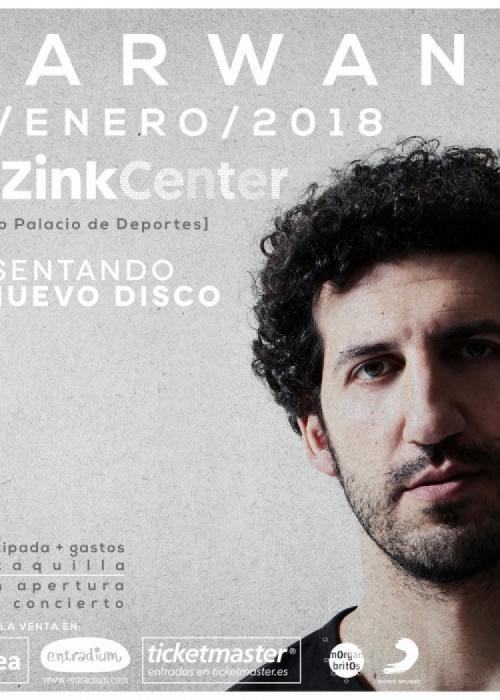 Cartel de Concierto de Marwan en Madrid