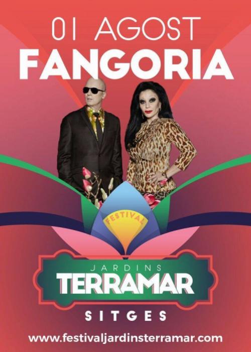 Cartel de Concierto de Fangoria en Sitges
