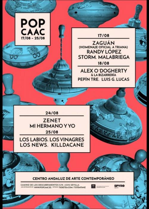 Cartel de Concierto de Zenet en Sevilla