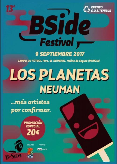 Cartel de B SIDE Festival 2017