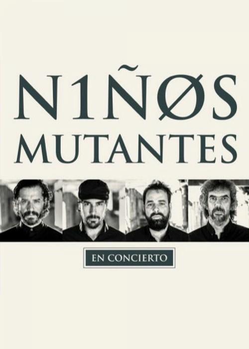 Cartel de Concierto de Niños Mutantes en Granada