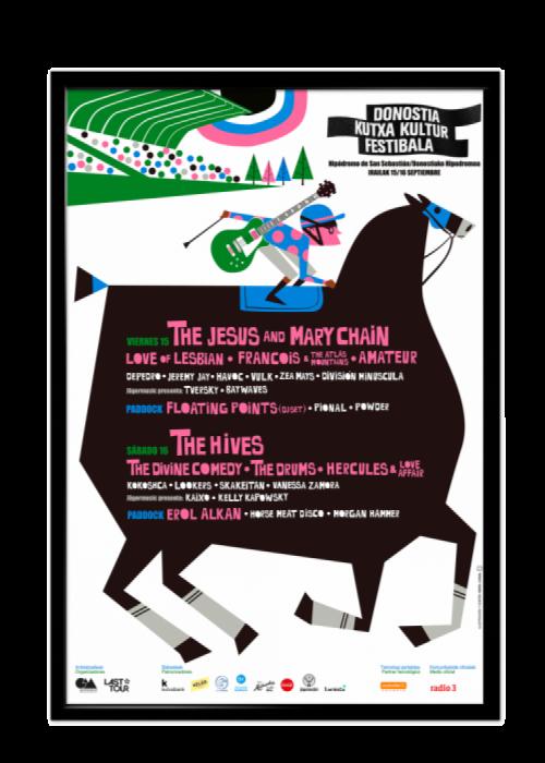 Cartel de Donostia Kutxa Kultur Festibala 2017