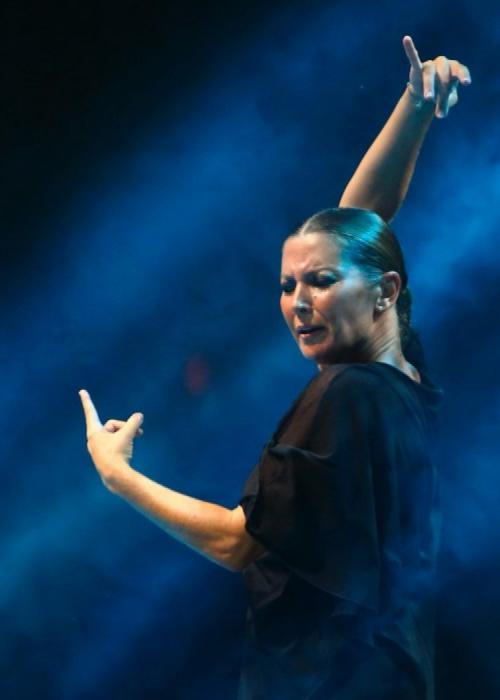 Cartel de Concierto de Sara Baras en Jerez de la Frontera