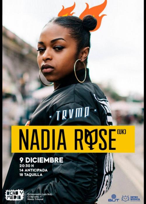 Cartel de Concierto de Nadia Rose en Madrid
