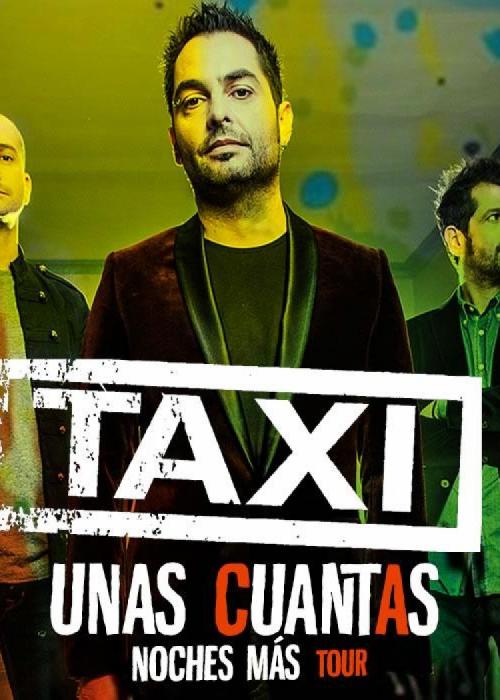 Cartel de Concierto de Taxi en Madrid