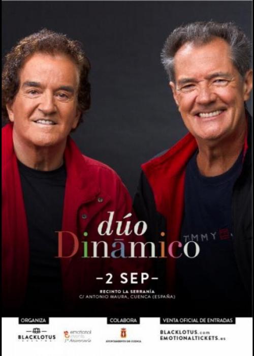 Cartel de Concierto de Dúo Dinamico en Cuenca