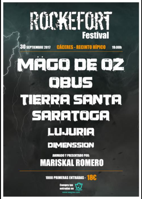 Cartel de Rockefort Festival 2017