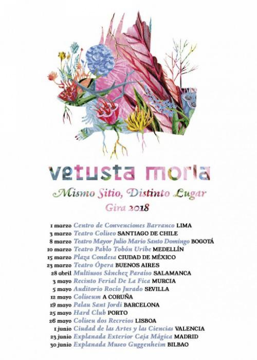 Cartel de Concierto de Vetusta Morla en Fuengirola