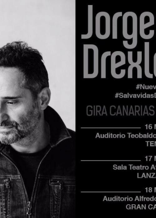 Cartel de Concierto de Jorge Drexler en Tenerife
