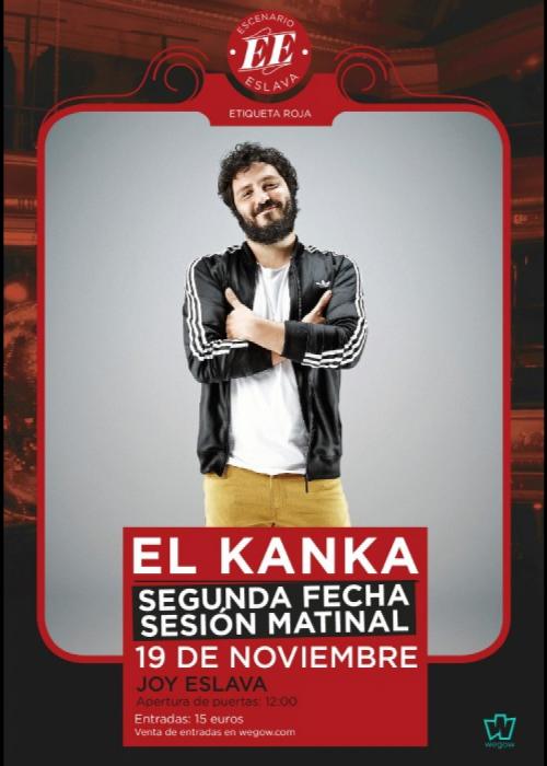 Cartel de Concierto de El Kanka en Madrid