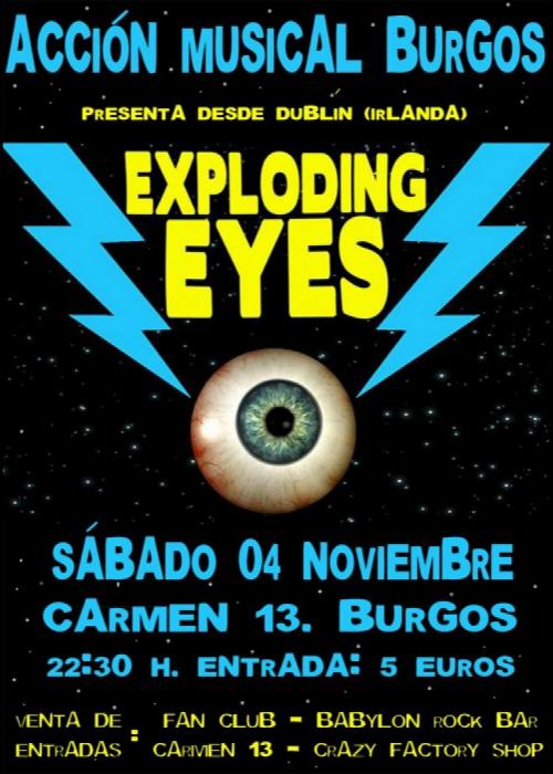Exploding eyes