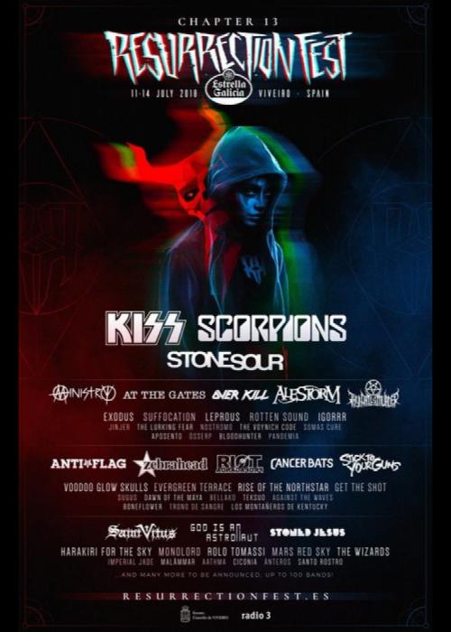 Cartel de Resurrection Fest 2018