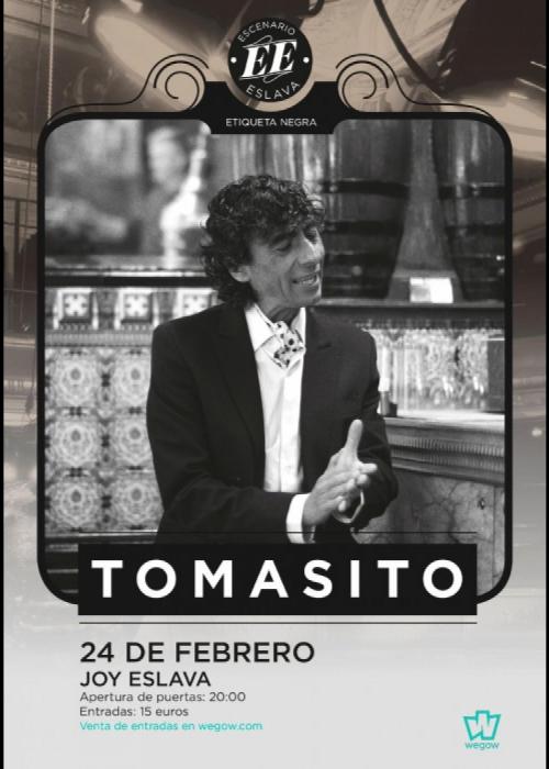 Cartel de Concierto de Tomasito en Madrid
