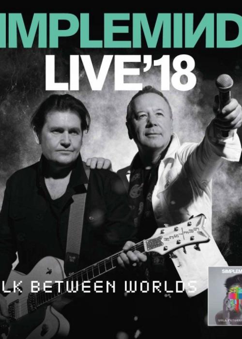 Cartel de Concierto de Simple Minds en Valencia