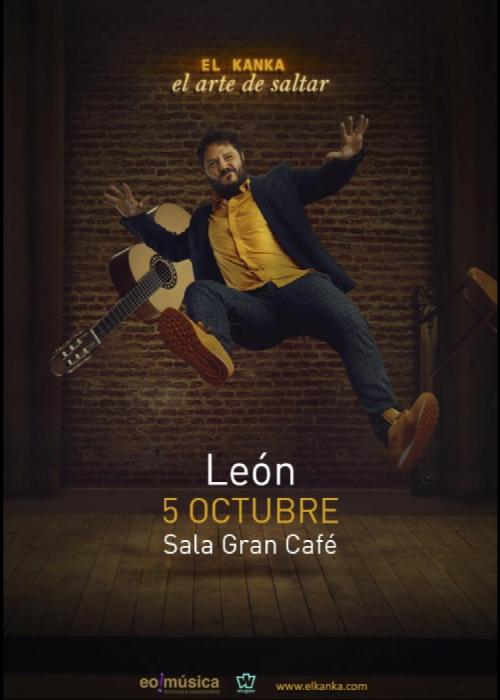 Cartel de Concierto de El Kanka en Castellón de la Plana
