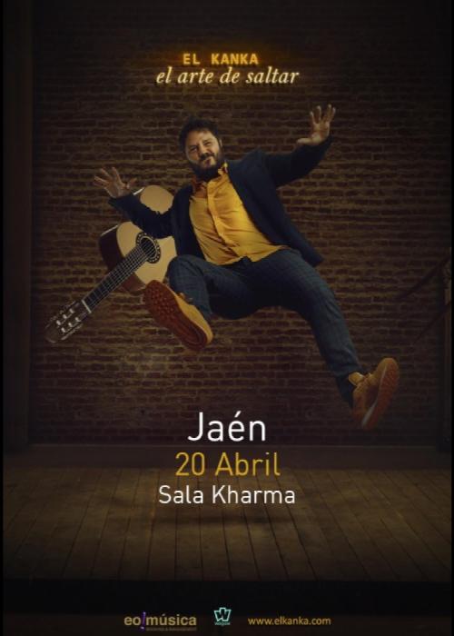 Cartel de Concierto de El Kanka en Jaén