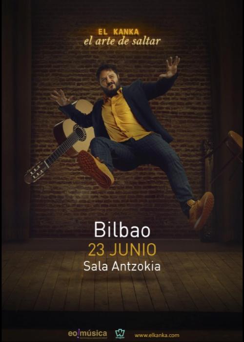 Cartel de Concierto de El Kanka en Bilbao