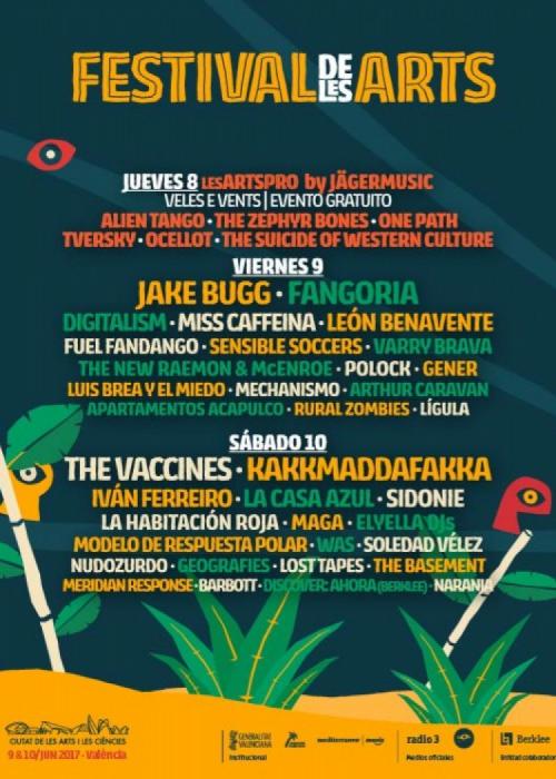 Cartel de Festival de Les Arts 2017