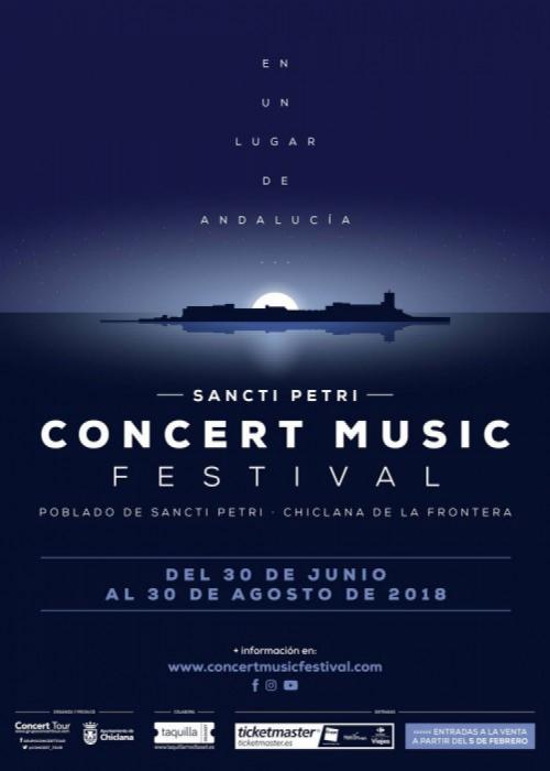 Cartel de Concierto de El Barrio en Chiclana de la Frontera