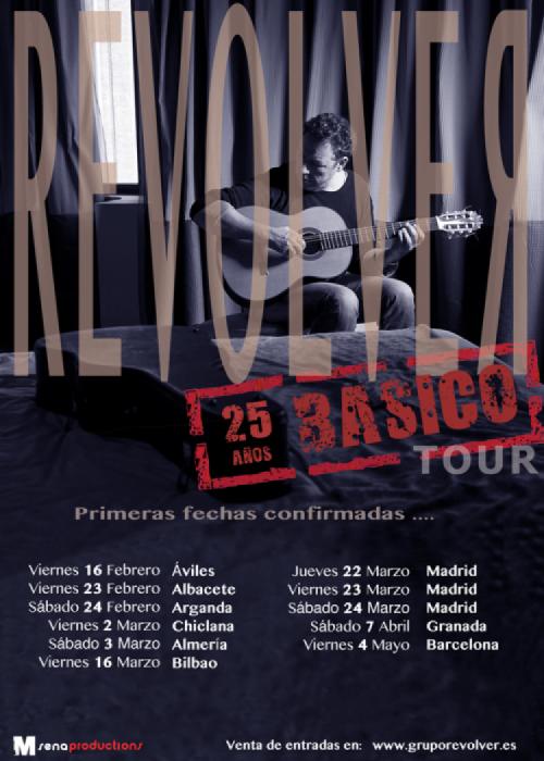 Cartel de Concierto de RevolveR en Jaén