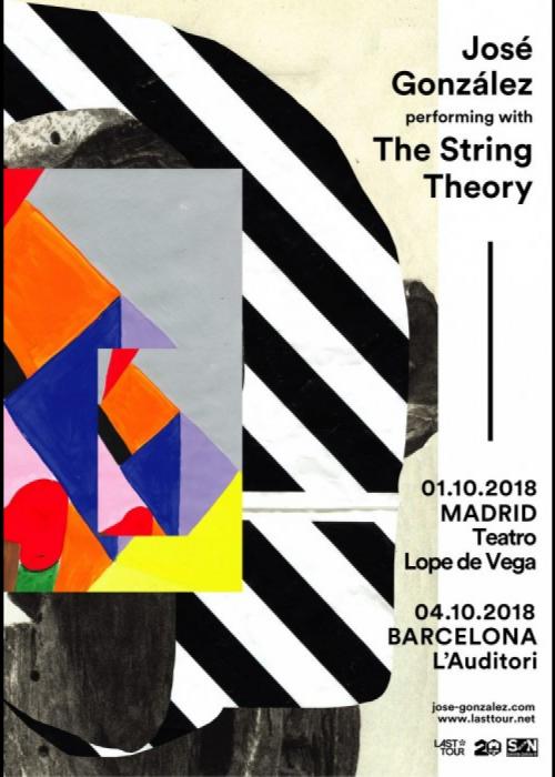 Cartel de Concierto de José González en Madrid