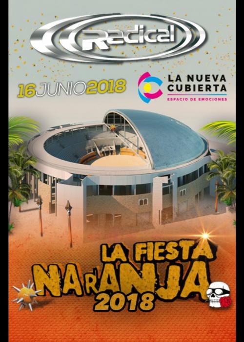 Cartel de La Fiesta Naranja 2018