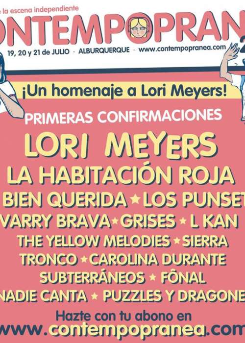 Cartel de Contempopránea 2018