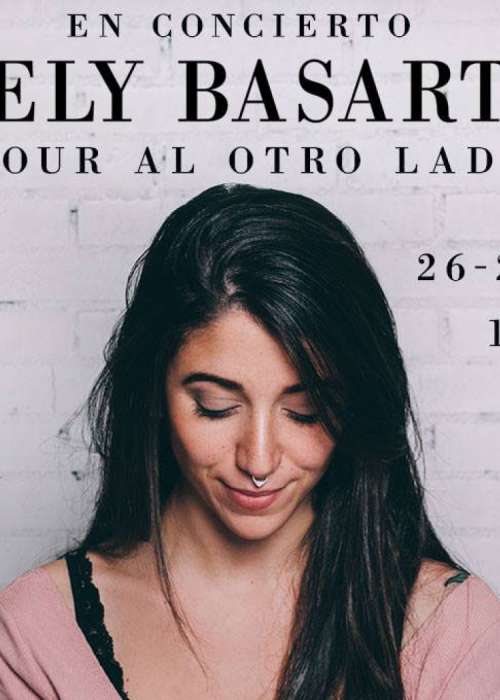 Cartel de Concierto de Bely Basarte en Zaragoza