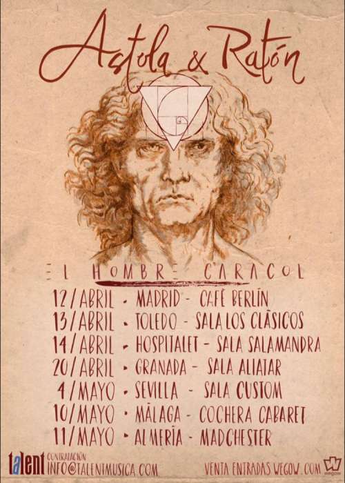 Cartel de Concierto de Astola en León