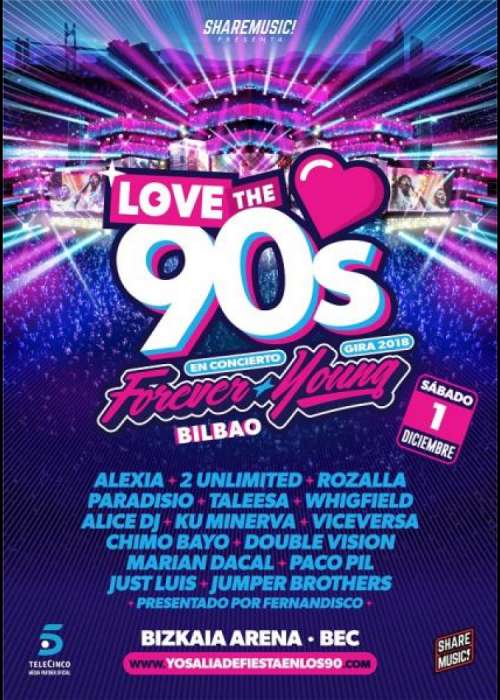 Entradas para la gran fiesta de los 90 en el Pilar 2018