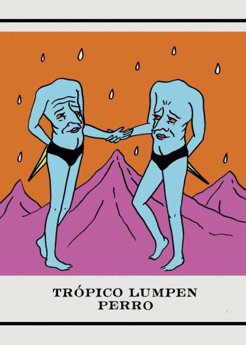 Cartel de Concierto de Perro en Huesca
