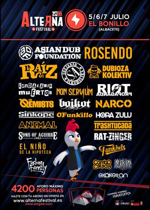 Cartel de Alterna Festival 2018