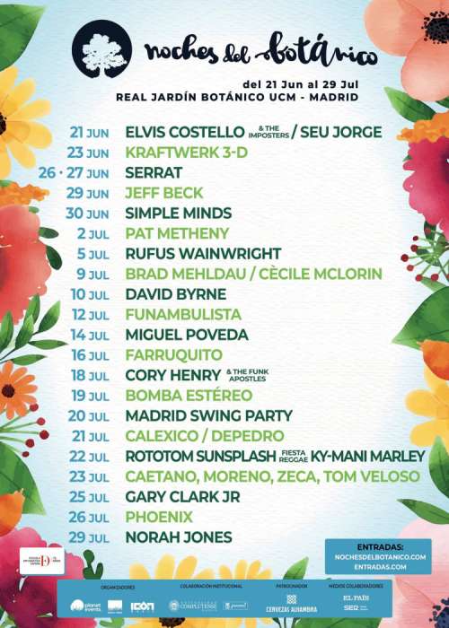 Cartel de Concierto de Joan Manuel Serrat en Madrid