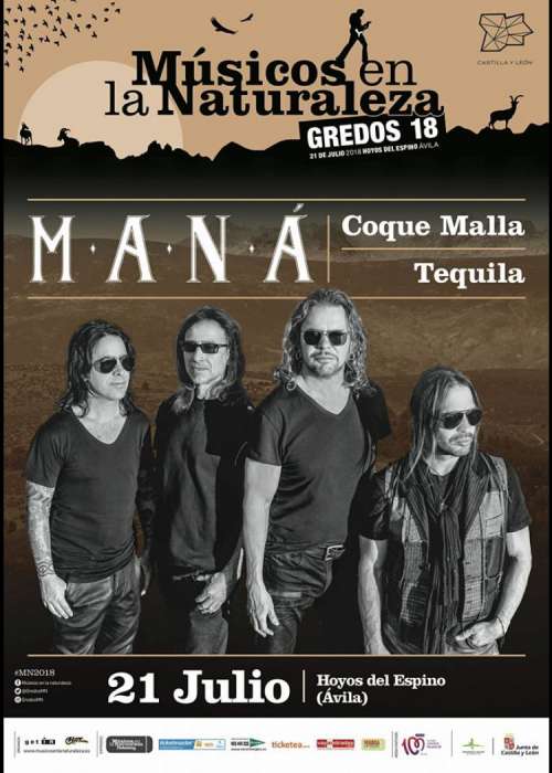 Cartel de Músicos en la Naturaleza 2018