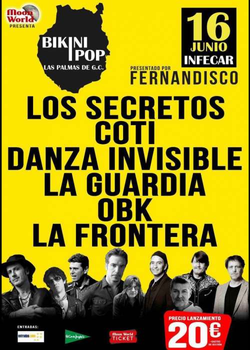 Cartel de Bikini Pop Festival 2018