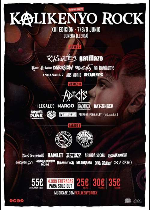 Cartel de Kalikenyo Rock Festival 2018