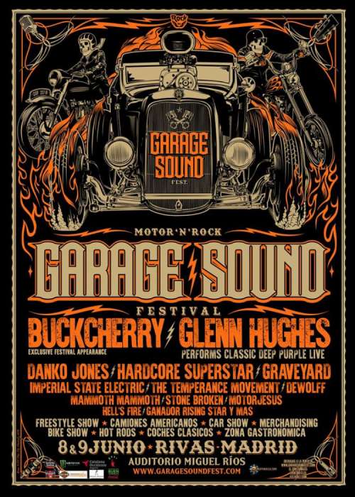 Cartel de Garage Sound Festival 2018