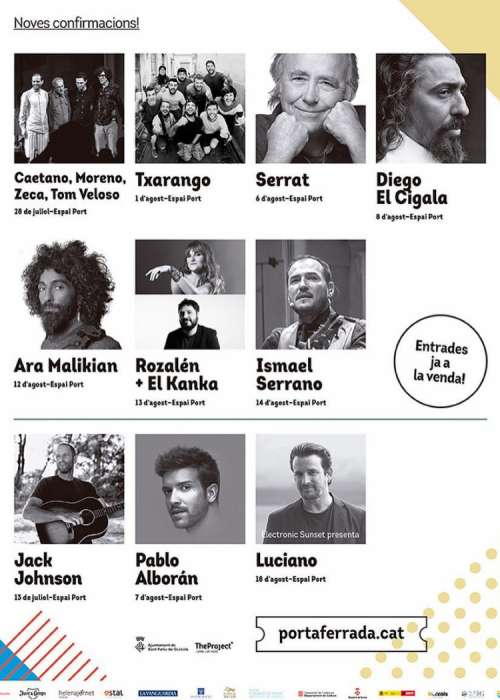 Cartel de Concierto de Diego el Cigala en Sant Feliu de Guíxols