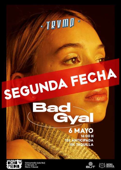 Cartel de Concierto de Bad Gyal en Madrid