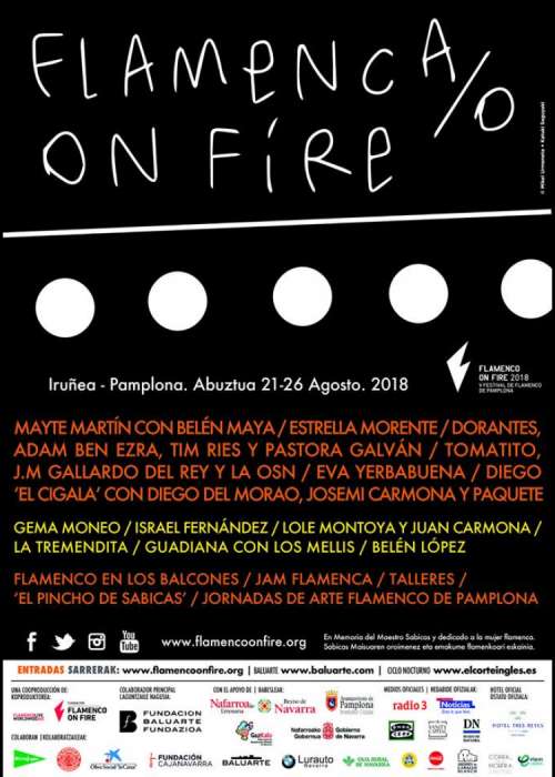 Cartel de Concierto de Gema Moneo en Pamplona/Iruña