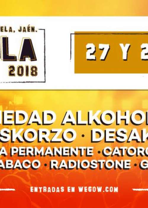 Cartel de Víncula Rock 2018