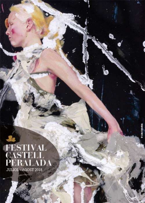 Cartel de Concierto de Carla Bruni en Peralada