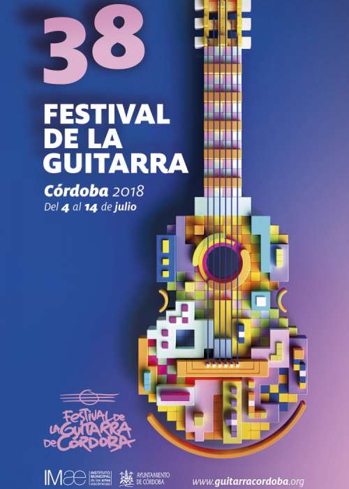 Cartel de Concierto de Manuel Barrueco en Córdoba