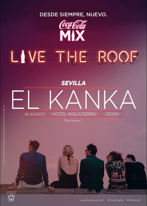 Cartel de Concierto de El Kanka en Sevilla
