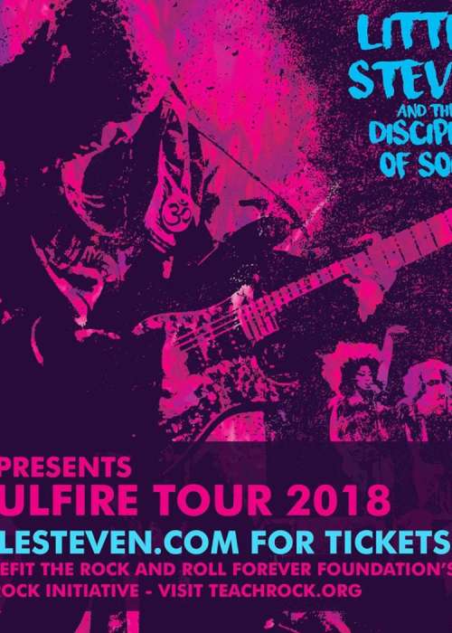 Cartel de Concierto de Little Steven en Vigo