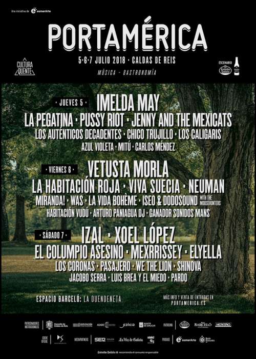 Cartel de Festival Portamérica 2018