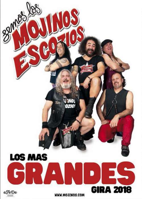 Cartel de Concierto de Mojinos Escozíos en Cuenca