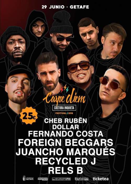 Cartel de Festival Carpe Diem 2018